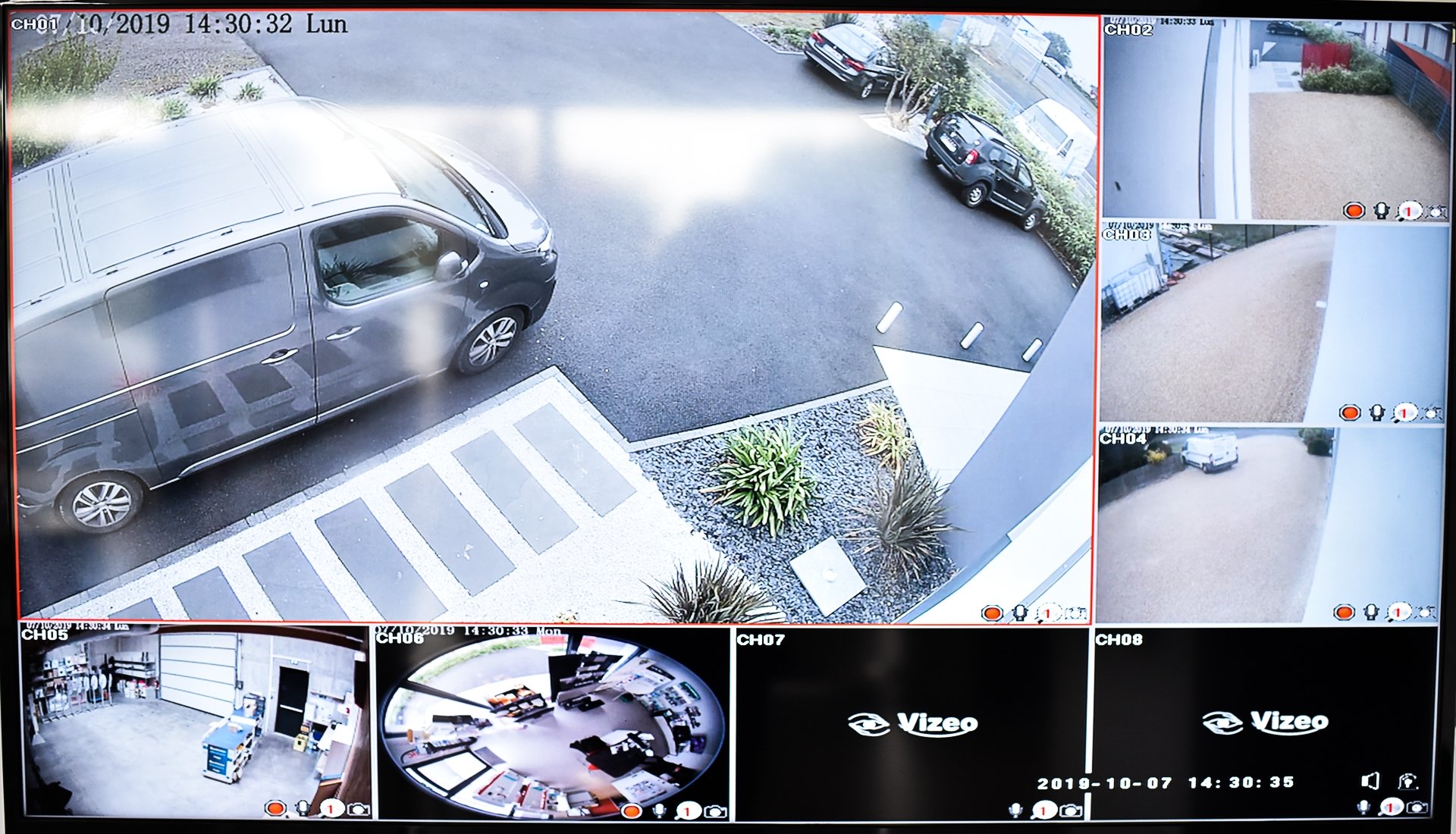 Contrôle télé surveillance