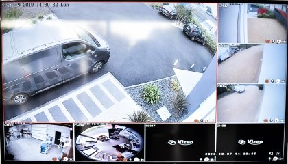 Contrôle de la vidéo surveillance en temps réel